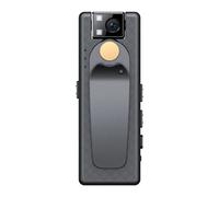 LNHHG Mini telecamera corporea con video A51 Mini Body Loop Recording Action Cam Back Clip Camera Registrazione video for visione notturna utilizzata durante l'escursionismo e le conferenze(64GB)