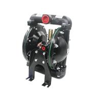 LNHHG Pompa pneumatica a Doppia Membrana in Lega di Alluminio AS100 da 1 Pollice, Pompa for Vernice da 10 Minuti, Pompa di miscelazione e agitazione da 30 mm