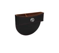 LNJMT Organizer Spazi Vuoti Seggiolini Auto per Morris Garages MG MG7/ZS/HS/MG5/MG One Contenitori Riempitivi Sedili Tasca Spazi Vuoti in Pelle Sedili Anteriori Interni Laterali Accessori,Black