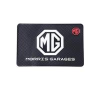 LNJMT Tappetini Antiscivolo Cruscotto Auto per Morris Garages MG MG5 MG6 ZS GS Accessori Interni con Stemma Antiscivolo Telefono Cellulare