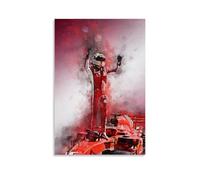 LNLEXTAR Sebastian Vettel II - Poster decorativo da parete, per soggiorno, camera da letto, decorazione moderna per camera da letto, 30 x 45 cm