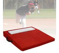 Lnlscle Lanciatore Portatile, Allenatore di Lancio per Baseball, Lanciatore per Allenamento Giovanile con Tappeto Erboso Anti-sbiadimento E Maniglia per Il Trasporto, per Uso Interno/Esterno