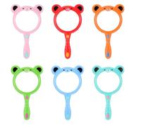 Lnngub 6 lenti d'ingrandimento per bambini, 5 x in plastica colorata, lenti d'ingrandimento per bambini, mini lenti di ingrandimento per lettura, lezioni scientifiche, osservazioni all'aperto, 6