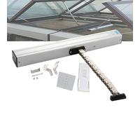 LNNLOO Attuatore Elettrico per Apertura Finestra (24 V), Attuatore Elettrico per Apertura Finestra A Catena, Corsa 300mm-800mm, con Telecomando + Interruttore, per Lucernario Serra,400mm