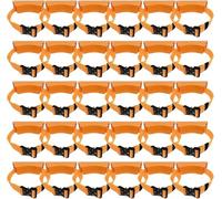 LNNNW Montaggio a parete per cilindro Gas Cylinder Holder Wall-mounted Bracket, Portable Oxygen Tank Storage Rack with Screws & Safety Strap(Orange,30pack)