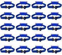 LNNNW Montaggio a parete per cilindro Gas Cylinder Holder Wall-mounted Bracket, Portable Oxygen Tank Storage Rack with Screws & Safety Strap(Blue,20pack)