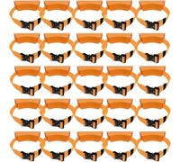 LNNNW Montaggio a parete per cilindro Gas Cylinder Holder Wall-mounted Bracket, Portable Oxygen Tank Storage Rack with Screws & Safety Strap(Orange,25pack)