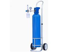 LNNNW Montaggio a parete per cilindro Supporto for bombole a rotelle for ospedali/officine/laboratori, supporto fisso for bombole di gas domestiche con ruote(Diameter 4.7 in)