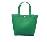 LNNXSZ Borsa Spesa 10 pezzi capacità moda multicolore regalo organizzatore pieghevole riutilizzabile tela non tessuta tote bag borsa for la spesa borsa for la spesa(Green,32cm)