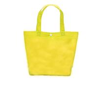 LNNXSZ Borsa Spesa 10 pezzi capacità moda multicolore regalo organizzatore pieghevole riutilizzabile tela non tessuta tote bag borsa for la spesa borsa for la spesa(Yellow,36cm)