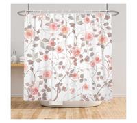 LNNXSZ Tenda Doccia Colorful Flower Spring Shower Curtain Pretty Modern Bathroom Waterproof Partition With Hooks Large Size(Color 15,220x180cm)