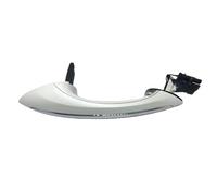 Lnojxxk Maniglia esterna della portiera dell'auto Maniglia della portiera Keyless Go per BMW F07 F10 F06 F11 F01 F03 F04 F12 F13 640d 640i 650i M6 730d 730i 740d 740i(WHITE)