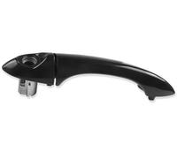 Lnojxxk Maniglia esterna della portiera dell'auto Maniglia esterna anteriore per portiera auto nera per BMW per X5 E53 2000 2006(1pc right hand drive)