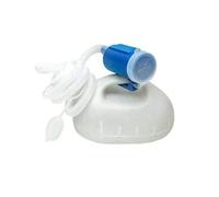 LNQKJXIIA Bottiglia for urina da Uomo, orinatoio da Letto Maschile, 2000 ml, con Tubo da 1,6 m, for Guida, Viaggi, Campeggio, Anziani(Wit)