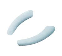 LNQKJXIIA Coprisedile for WC in Peluche di Grandi Dimensioni, Cuscino Antiscivolo Autoadesivo for Un Comodo utilizzo in Bagno(Blauw,37cm)