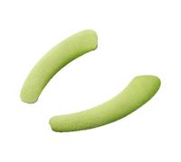 LNQKJXIIA Coprisedile for WC in Peluche di Grandi Dimensioni, Cuscino Antiscivolo Autoadesivo for Un Comodo utilizzo in Bagno(Groen,35cm)