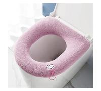 LNQKJXIIA Coprisedile for WC Lavabile, Morbido e Spesso, Tappetino for Coperchio for Sgabello Caldo Invernale for Accessori da Bagno Bidet Comfort(B)