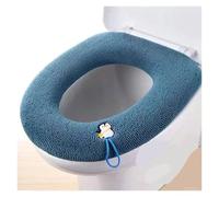 LNQKJXIIA Coprisedile for WC Lavabile, Morbido e Spesso, Tappetino for Coperchio for Sgabello Caldo Invernale for Accessori da Bagno Bidet Comfort(A)