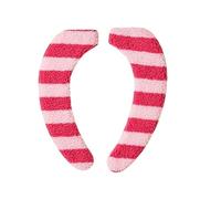 LNQKJXIIA Coprisedile WC Autoadesivo Spesso e Caldo, Morbido Peluche Rimovibile Lavabile Universale Adatto for la Maggior Parte dei WC (Rosso Rosa)