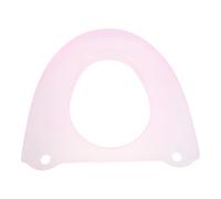 LNQKJXIIA Cuscino copriwater in plastica Rosa, Protezione Protettiva for Bagno Lavabile e Impermeabile for Viaggi e Uso Domestico