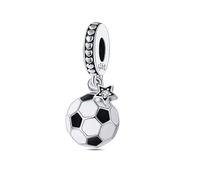 LNQOBU Ciondolo con Charm Argento Sterling 925 Fatima's Hand Dangle Charm Compatibile con Pandora e Europei Bracciale Collane da Donna(Fornito con una Perlina)