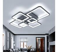 lnrosy Intelligente Plafoniera Led Soffitto Moderno Dimmerabile 3000k-6500k Lampada Da Soffitto Con Telecomando Lampadario Per Soggiorno Camera Da Letto Lampada Da Soffitto Dal Design Semplice