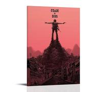 LNSXYSCQ Poster su tela con citta di Dio classico e meraviglioso film e serie TV, decorazione artistica da parete, per camera da letto, 30 x 45 cm, con cornice