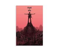 LNSXYSCQ Poster su tela con la città di Dio, film e serie TV classici e meravigliosi, decorazione artistica da parete, per camera da letto, 20 x 30 cm, senza cornice