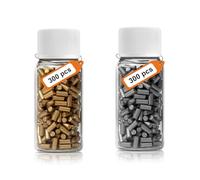 LNSYSNS 600 Pezzi Pietrina Accendino Ricarica con Bottiglia di Stoccaggio 2,2 x 5 mm Ricarica Lunga Durata Accendino, Pietra Focaia per Accendini a Benzina Compatibile con Zippo e Clipper Gli Accendin