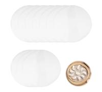 LNSYSNS Silicone Steamer Pad Mat, 10 Pezzi Tappetino al Vapore Rotondo, Riutilizzabile Silicone Antiaderente Piroscafo Rete per Cottura a Vapore, Cottura, Riso(30cm)