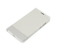 LNXK Wallet Folio Case Cover A Libro - Huawei Mate 7 - Bianco