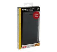 LNXO Wallet Folio Case Cover A Libro - Huawei P9 Lite - Nero