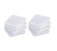 LNYMZD 10Pcs Trasparente Universale SD Card Storage Case Durevole SDHC Memory Card Holder Box Componenti Computer Custodie per schede di memoria Accessori per schede di memoria