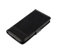 LNYR Wallet Folio Case Cover A Libro - Samsung Galaxy J3 2016 - Nero