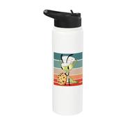 Lo chef della mantide religiosa ha un biscotto con gocce di Stainless Steel Insulated Water Bottle