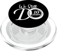 Lo facciamo ancora 10 Coppia 10 ° anniversario di matrimonio PopSockets PopGrip per MagSafe