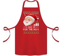 Lo Faccio Per Gli Hos Divertente Natale Xmas Grembiule In Cotone 100% Biologico