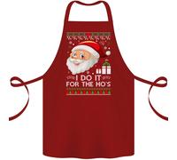 Lo Faccio Per Gli Hos Divertente Natale Xmas Grembiule In Cotone 100% Biologico