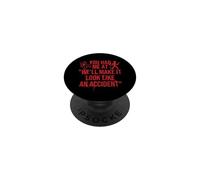 Lo faremo sembrare un incidente - Omicidio mostra forensics PopSockets PopGrip Adesivo