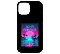 Lo-Fi Dreams Vaporwave 80s Aesthetic Synthwave Sunset Custodia per iPhone 12 mini