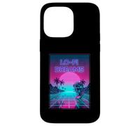Lo-Fi Dreams Vaporwave 80s Aesthetic Synthwave Sunset Custodia per iPhone 14 Pro Max