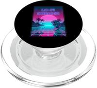 Lo-Fi Dreams Vaporwave 80s Aesthetic Synthwave Sunset PopSockets PopGrip per MagSafe