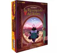 Asmodee Lo Hobbit: La Riconquista del Tesoro, gioco per tutta la famiglia da 1 a 4 giocatori dai 10 anni in su, gioco di dadi competitivo e narrativo ambientato nella Terra di Mezzo, Italiano