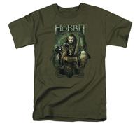 Lo Hobbit - Thorin E Compagnia - Maglietta A Manica Corta Unisex Adulto - Verde