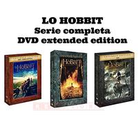 LO HOBBIT - TRILOGIA COMPLETA EXTENDED EDITION - 15 DVD - 3 COFANETTI SINGOLI ITALIANI