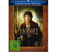 Lo Hobbit - Un Viaggio Inaspettato Extended Edition [Blu-ray 3D] NUOVO...