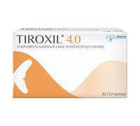 Lo.Li. Pharma Integratore Tiroxil 4,0 per la tiroide, 30 compresse