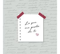 Lo que me gusta de ti: Libro para completar y hacer un regalo único. 101 páginas para dedicar a la persona que amas. Regalo personalizado y original