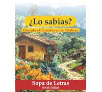 ¿Lo sabias?: Sopa de Letras: Descubre Colombia entre Palabras. Nivel Difícil