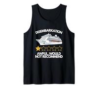 Lo sbarco Terribile Non consiglierebbe Divertente Cruise Meme Canotta